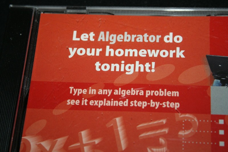 Algebra 2 Computer Game Lot Algebrator Math Homework Help PC & MAC Teacher -L-= gallery