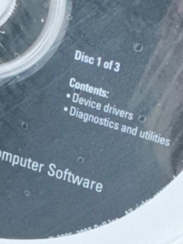 Dell OptiPlex Drivers and Utilities DVDs 330 740 755 DP/N 0TC935 - NEW gallery