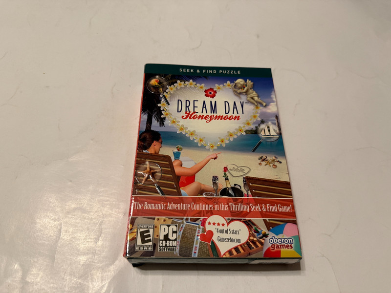 Dream Day: Honeymoon PC CD find wedding newlyweds hidden objects picture game!