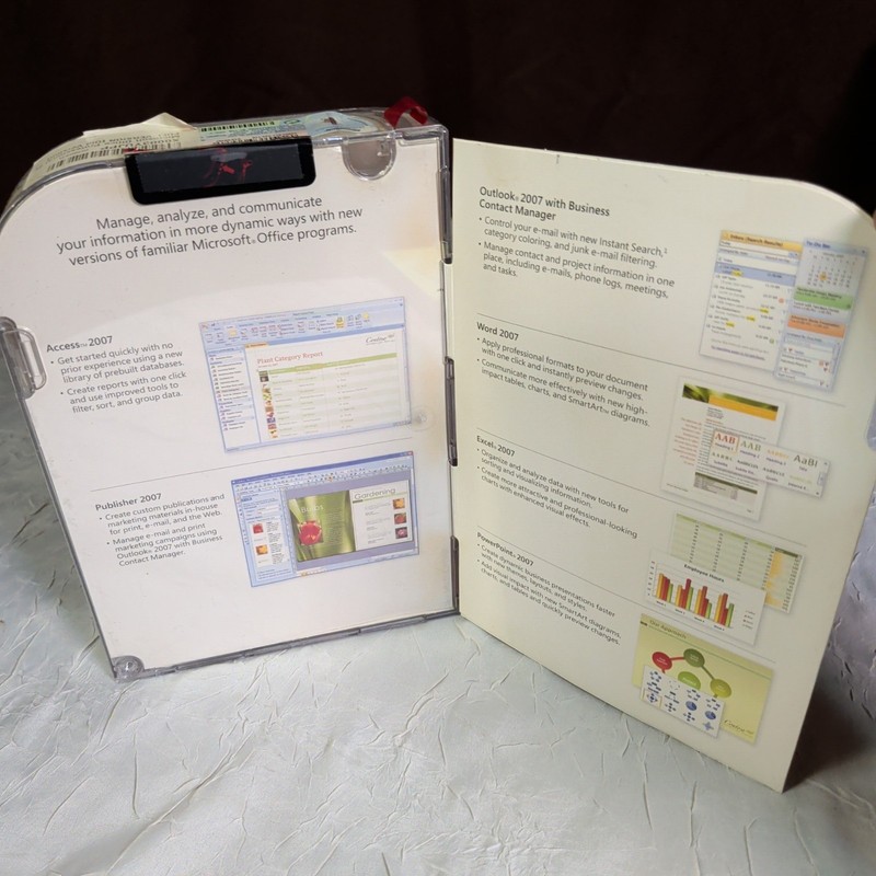 Microsoft Office 2007 Professional Full English Retail Version w/ Product Key gallery