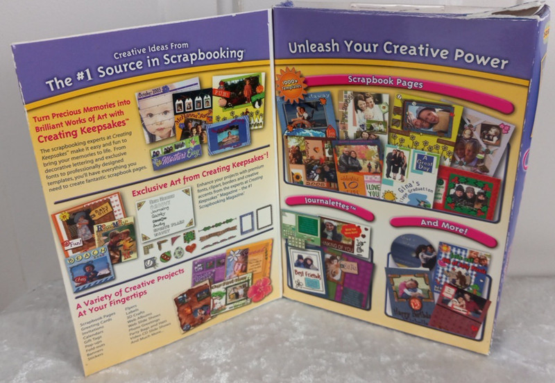 Keepsakes Scrapbook Designer Deluxe Pc Cd Rom Software gallery
