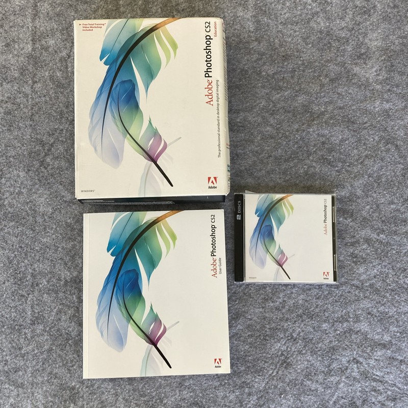 Adobe PhotoShop CS2 Education for Windows Xp w/ Training Video CD Photo Shop