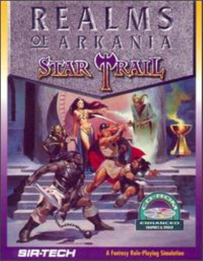 Realms of Arkania: Star Trail PC CD fight orcs classic role-playing RPG game!