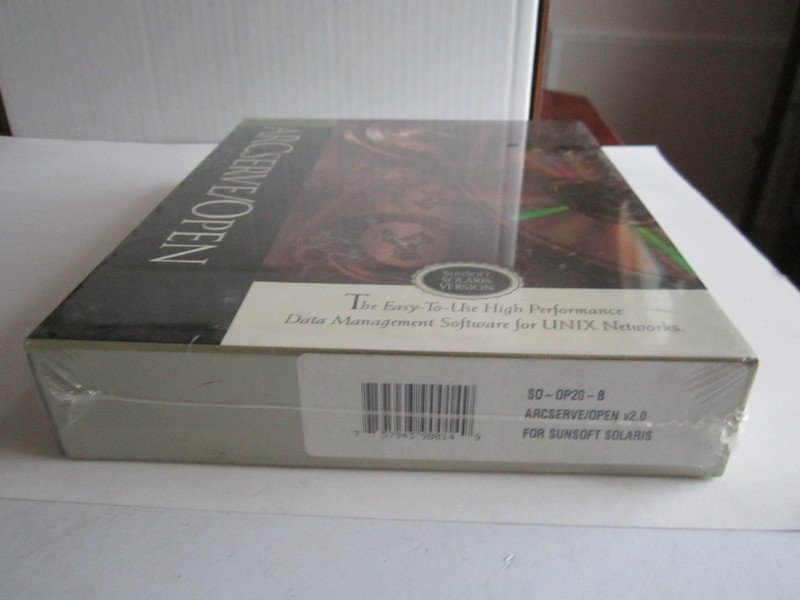 CHEYENNE ARCSERVE OPEN V2.0 FOR SUNSOFT SOLARIS - SO-OP20-B - BRAND NEW - SEALED gallery