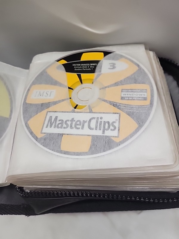 IMSI MasterClips 500,000+ Design Guide & Image Catalog Sampler with 28 CD's gallery