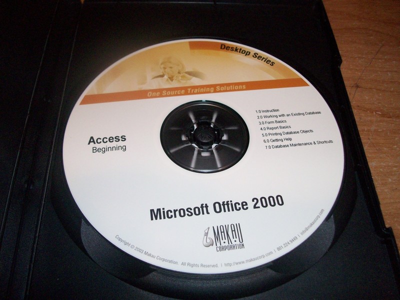 KeyStone Learning System Access & Excel 2000 Training Solutions CD ROM gallery