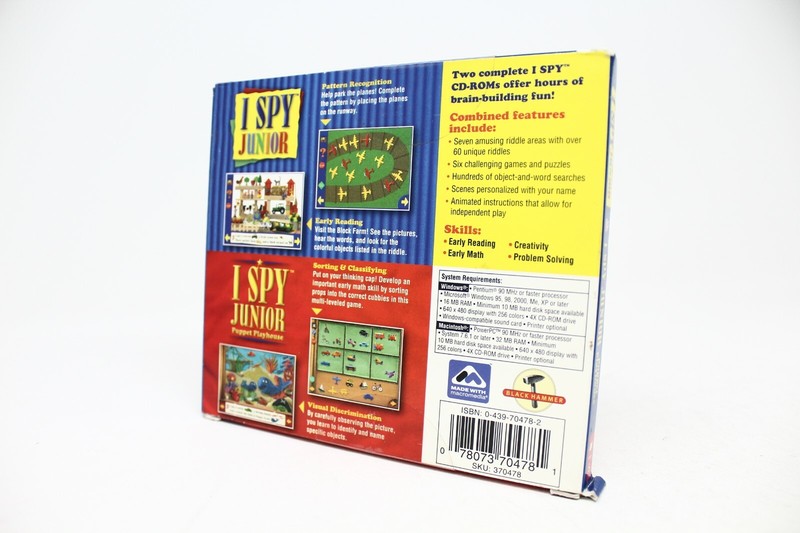 Encore I Spy Junior - Junior and Junior Puppet Playhouse - PC/Mac - NEW/Sealed gallery