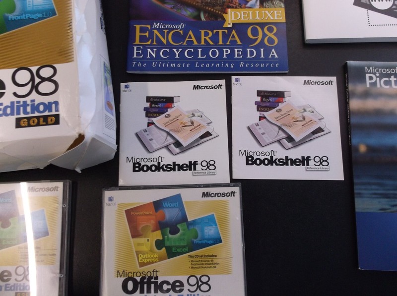 Microsoft Office 98 Gold Macintosh Edition with Box and manuals Mac gallery