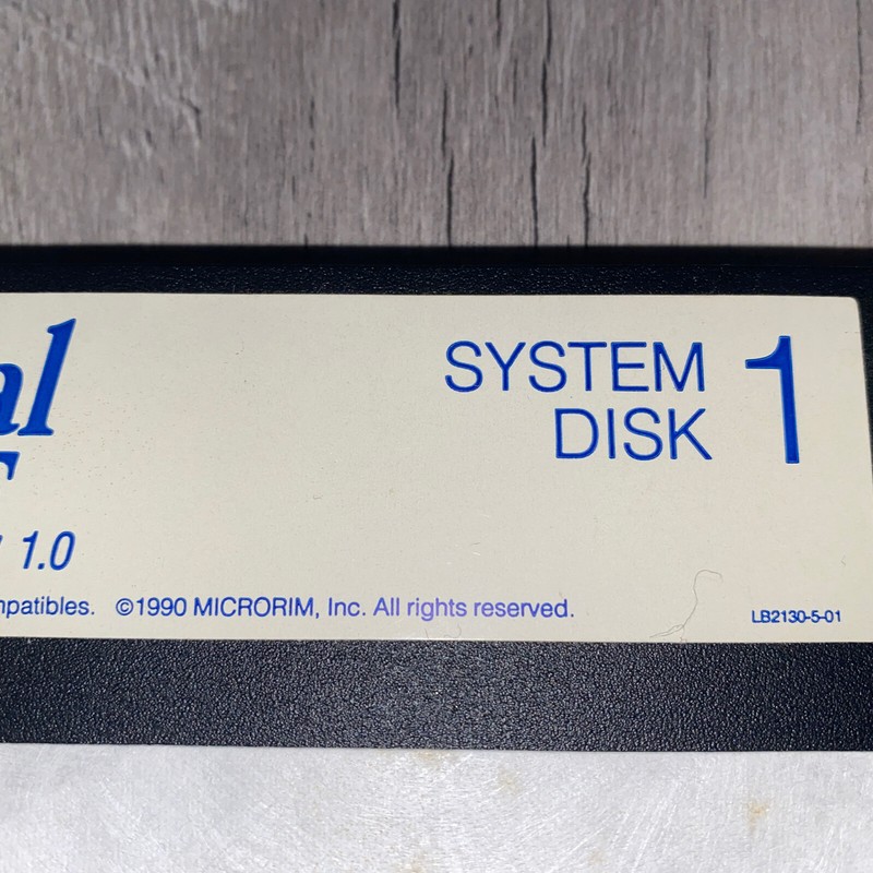 Vintage Microrim Personal R:BASE 1.0 Computer Database 1990 Disks 1-8 IBM gallery