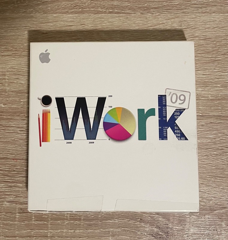 Apple iWork 09 Mac Office Suite Full Version Pages Keynote Numbers Vintage gallery
