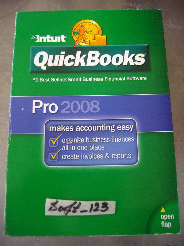 INTUIT QUICKBOOKS PRO 2008 FOR WINDOWS FULL RETAIL US VERSION =NEW SEALED BOX=