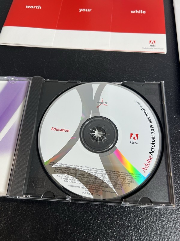 Adobe Acrobat 7.0 Professional for Windows 2004 Complete Retail USED gallery