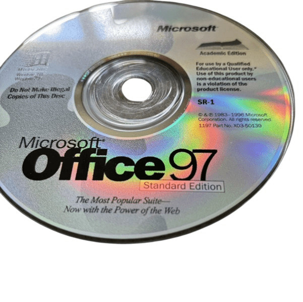 Microsoft Office 97 Academic Edition SR-1 Disc gallery