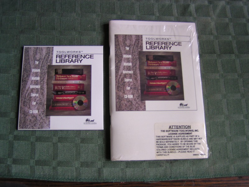 Software Toolworks 9 REFEREMCE LIBRARY Works CD-ROM & Manual for Windows – NEW –