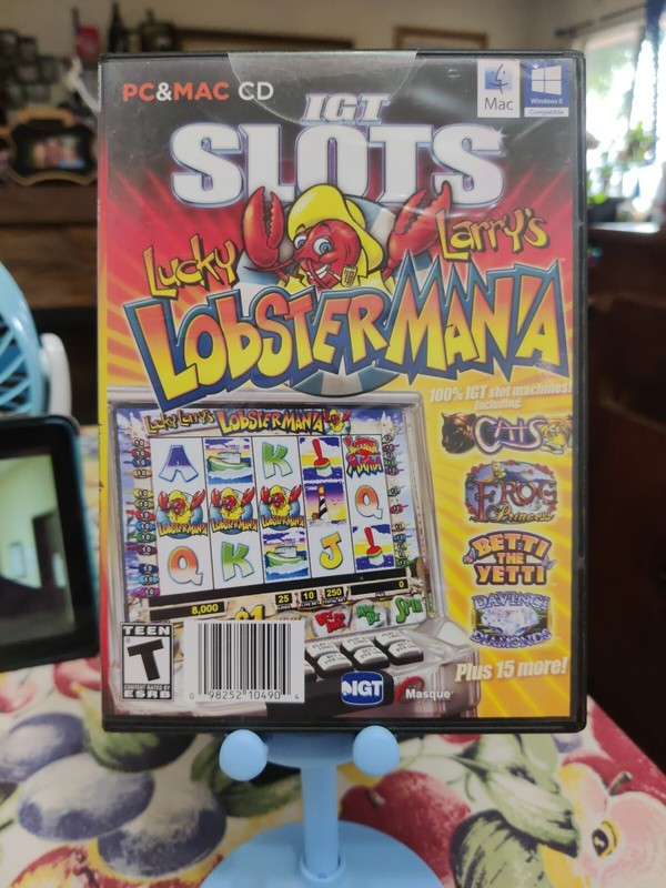 New IGT Slots Lucky Larry’s Lobstermania PC MAC CD