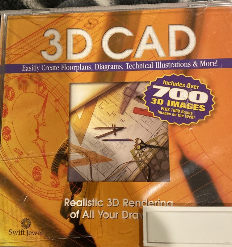 3D CAD + 3D HOME & GARDEN Twin Pak CDR’s Design Software New Sealed