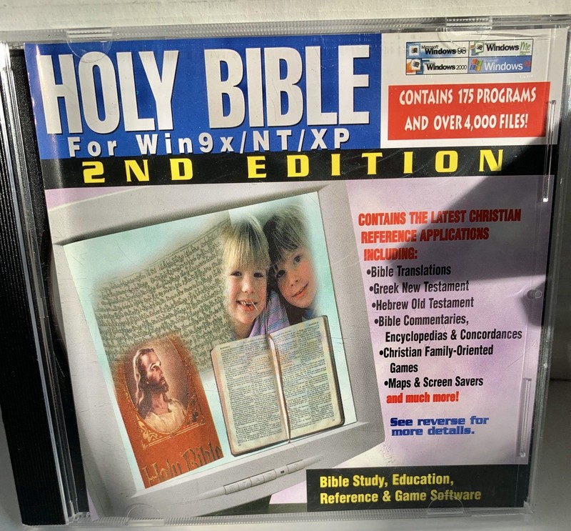 Holy Bible 2nd Edition Bible Study Or References With 175 tools For The PC