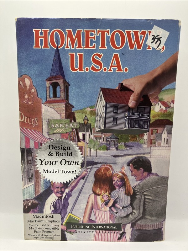 Hometown USA Design and Build Your Own Model Town for Macintosh
