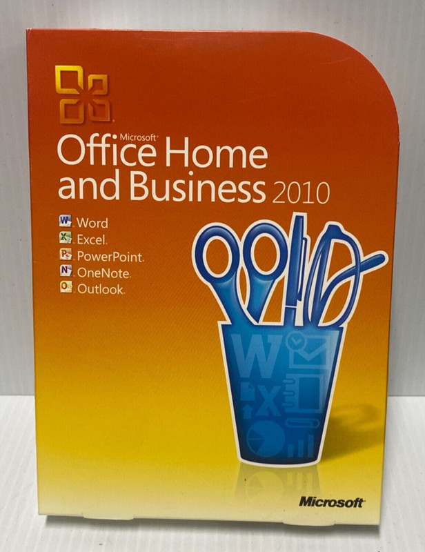 USED - Microsoft Office Home and Business 2010 (FC86A-4Q1841