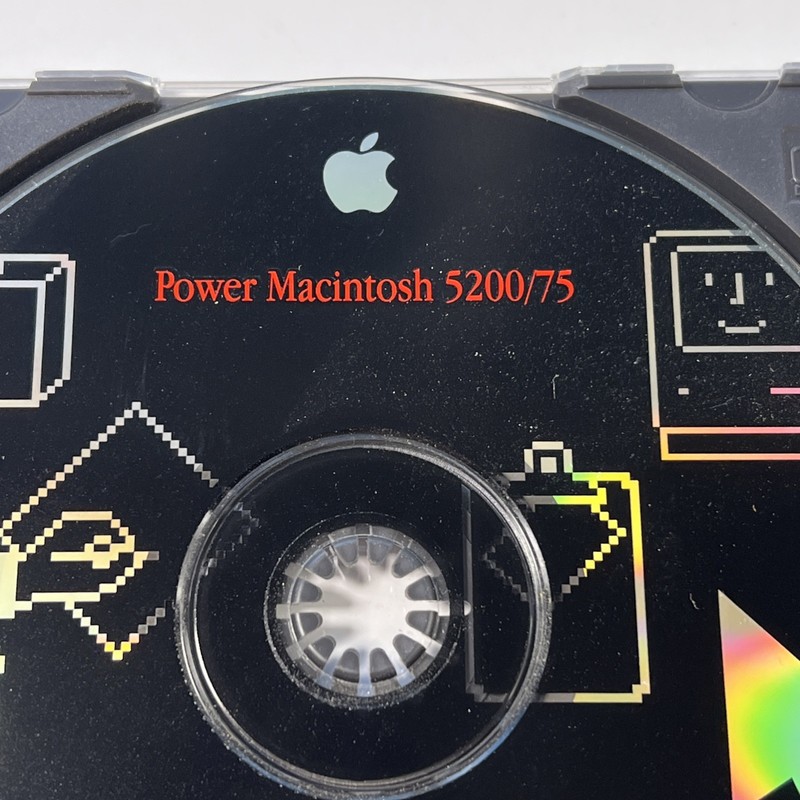 Vintage 1995 Macintosh System Software Install CD Disc 691-0405-A Power Mac 5200 gallery