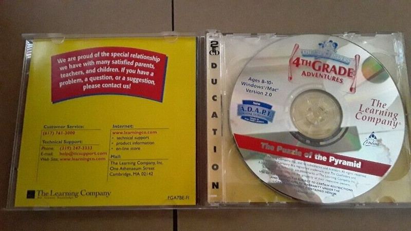 THE CLUE FINDERS 4thGRADE ADVENTURES 2CD BUILD CONFIDENCE+PROBLEM SOLVING SKILLS gallery
