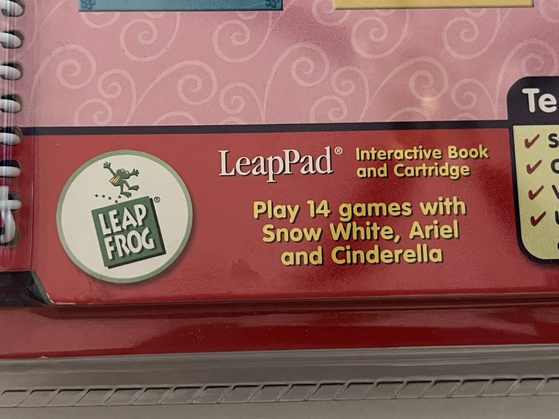 Brand New Disney Princess Stories Leap Pad Leap Frog Sealed Preschool 14 Games gallery