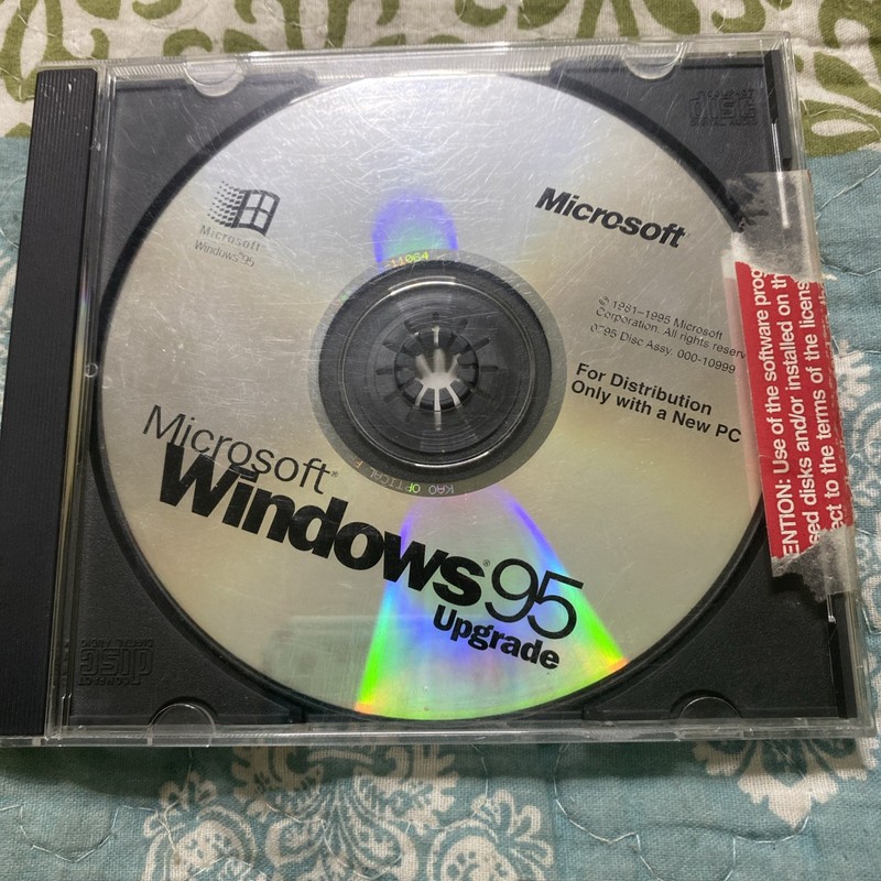 Windows 95 Upgrade CD