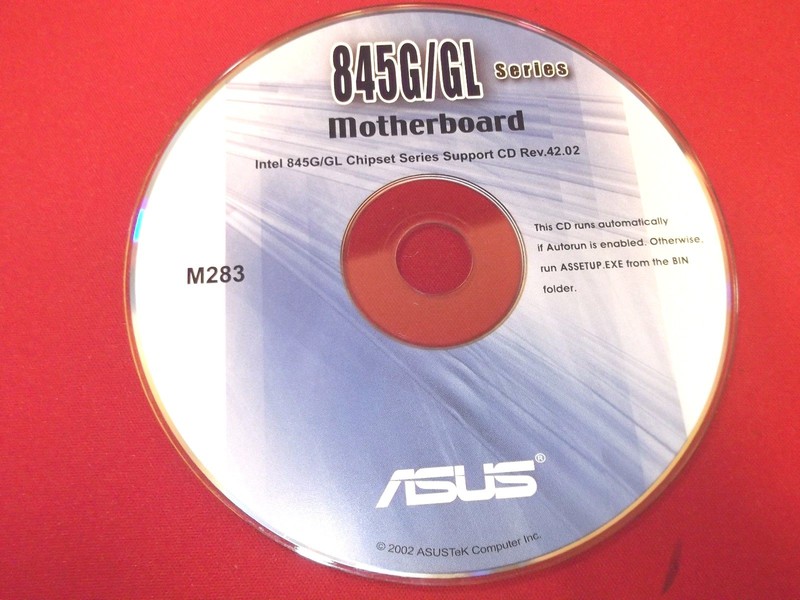 Asus Motherboard driver CD 845G/GL rev 42.02