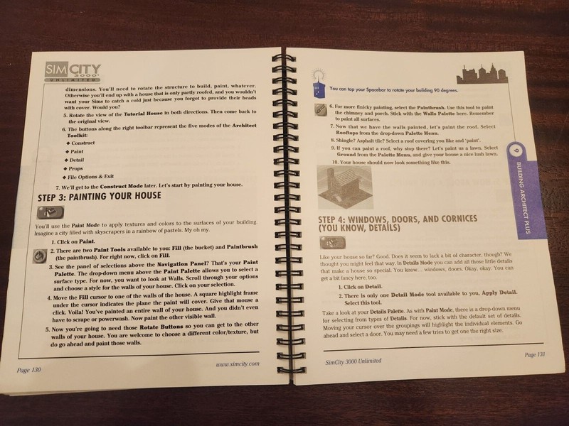 Sim City 2000 PC User's Manual, 3000 and 3000 Unlimited Game Manual Lot gallery