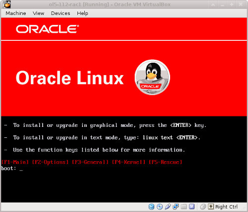 Oracle Linux DVD 64 Bit Boot DVD -R7-U9-Server-x86 64 bit