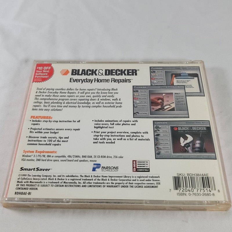 Black & Decker Home Repairs (Jewel Case) gallery