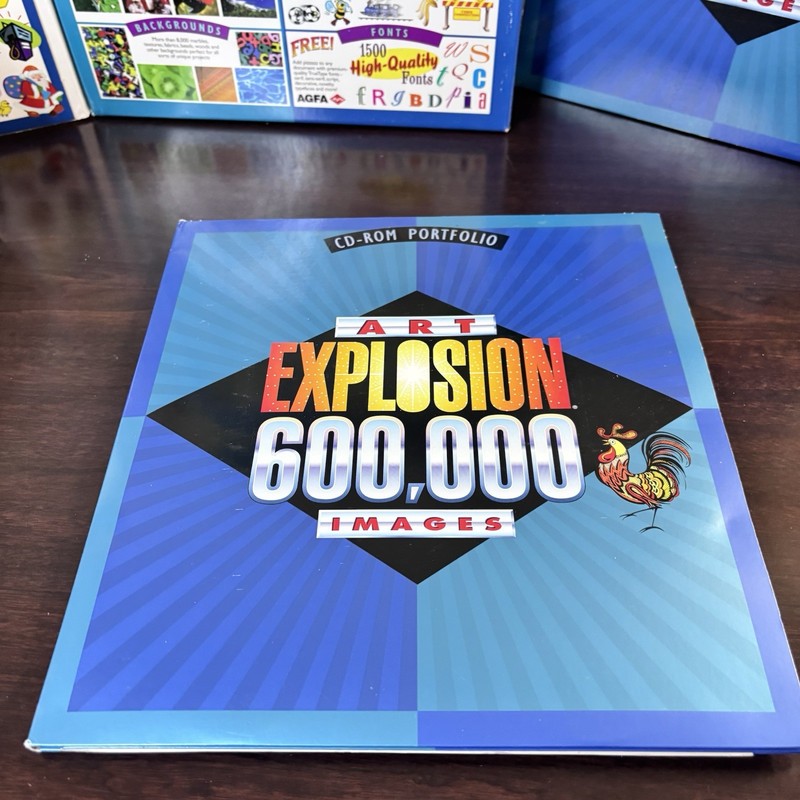 Vintage Windows Art Explosion - 600,000 Images gallery