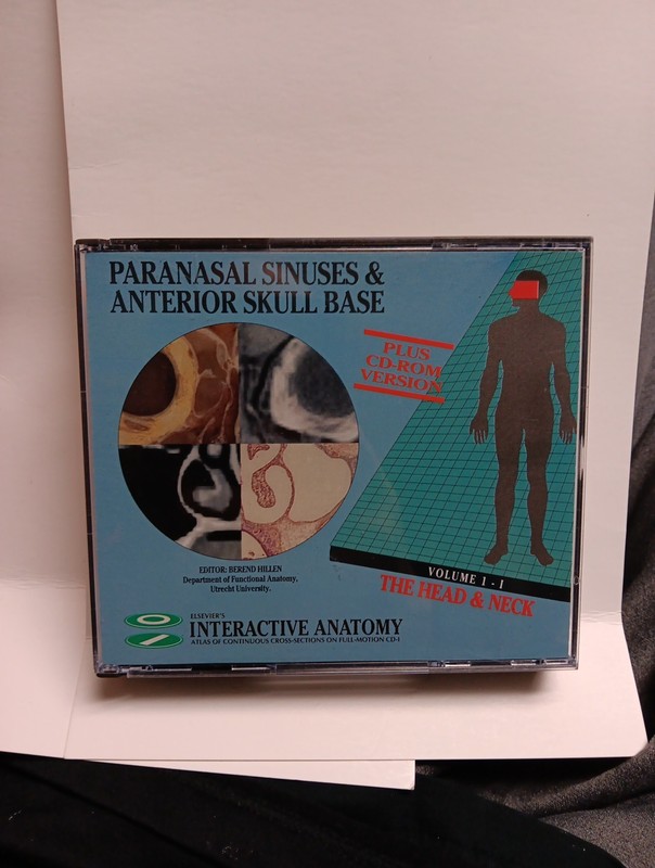 Paranasal Sinuses Anterior Skull Base Elsevier’s Cd-i Interactive CD-ROM EXCELLE