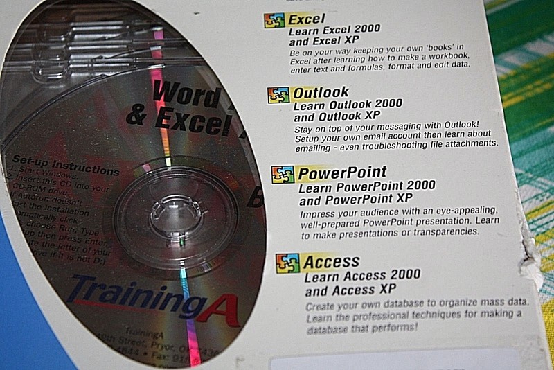 Microsoft Office XP & 2000 Training Deluxe Office 10 Tutorials on 4 CD-Roms-G-= gallery