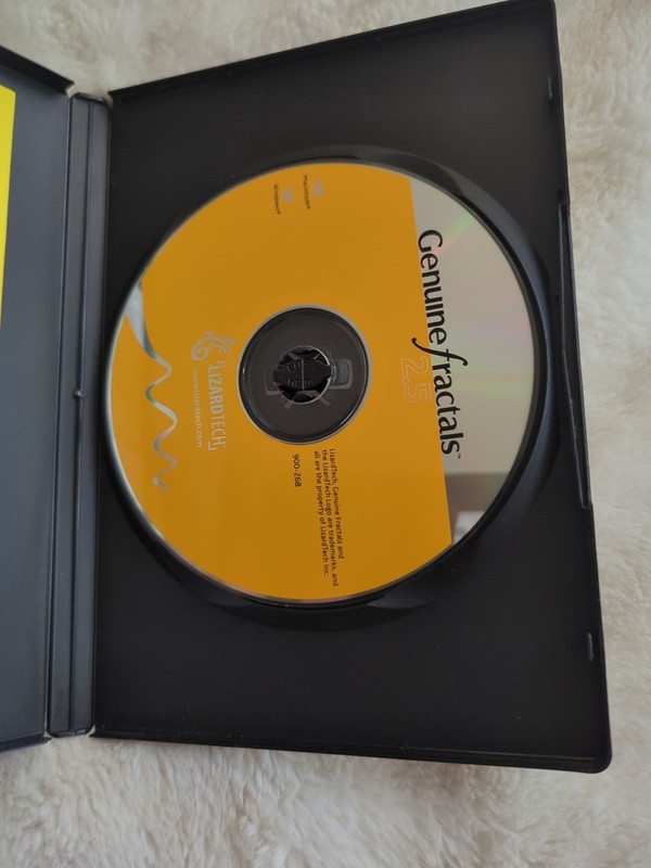 Genuine Fractals 2.5 Lizard Tech 2001 Vtg Mac And Windows 98/2000/XP gallery
