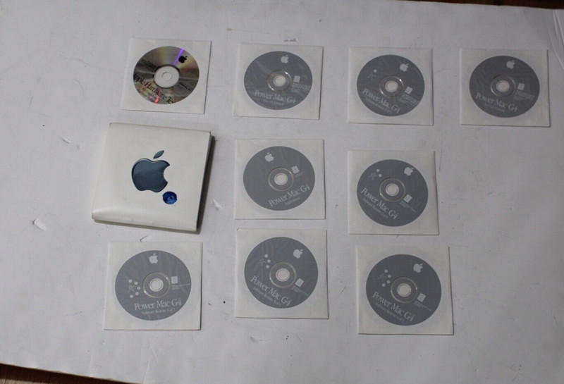 2002 Macintosh Power Mac G4 Mac OS X Disc 10.1.2 System Software Install CD