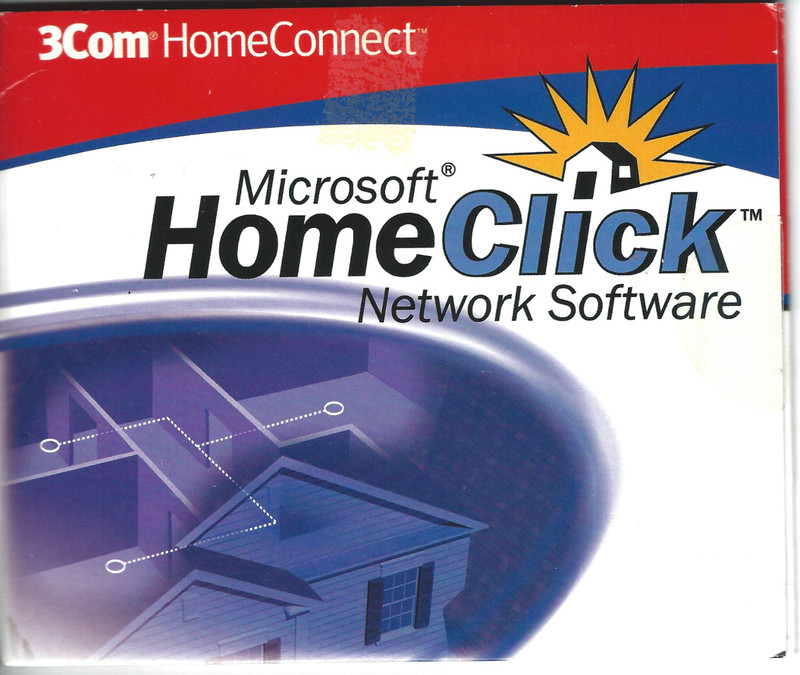 RARE MICROSOFT 3COM HOMECLICK NETWORK SOFTWARE + WINDOWS 98 SE UPGRADE +MS GAMES