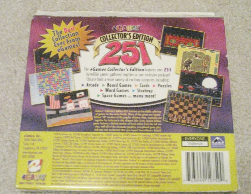 Collectors Edition 251 Games CD gallery