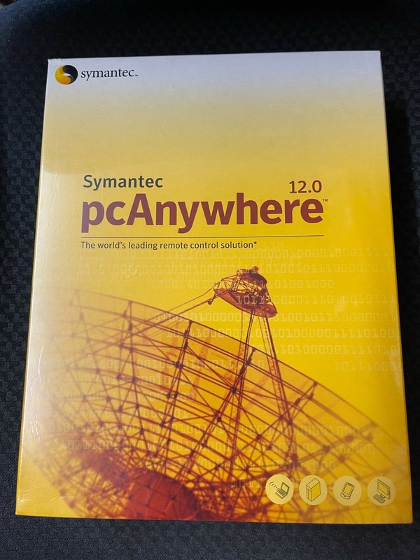 Symantec pcAnywhere Host and Remote 12 (Full Edition) (PC) – Retail Boxed