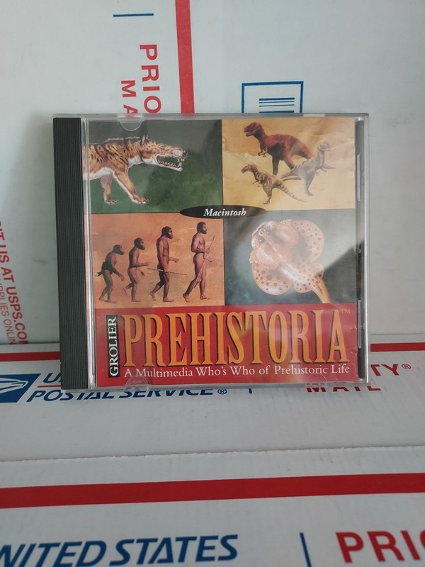 Windows/MPC Prehistoria a Who’s Who Of Prehistoric LIfe – Good Used – #191