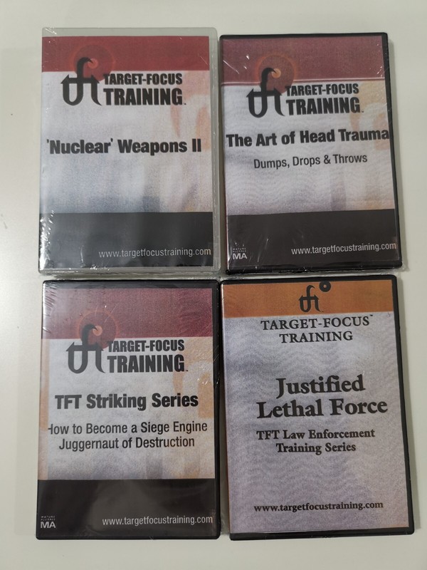 BRAND NEW SEALED 15 DVD ✔️ Tim Larkin Target Focus Training – 4 Courses Bundle