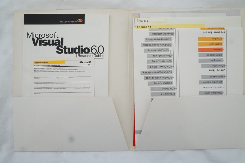 Microsoft Visual Studio Enterprise 6.0 6 Windows 95 ~ 11 Retail 3 CD's KEY #3 gallery