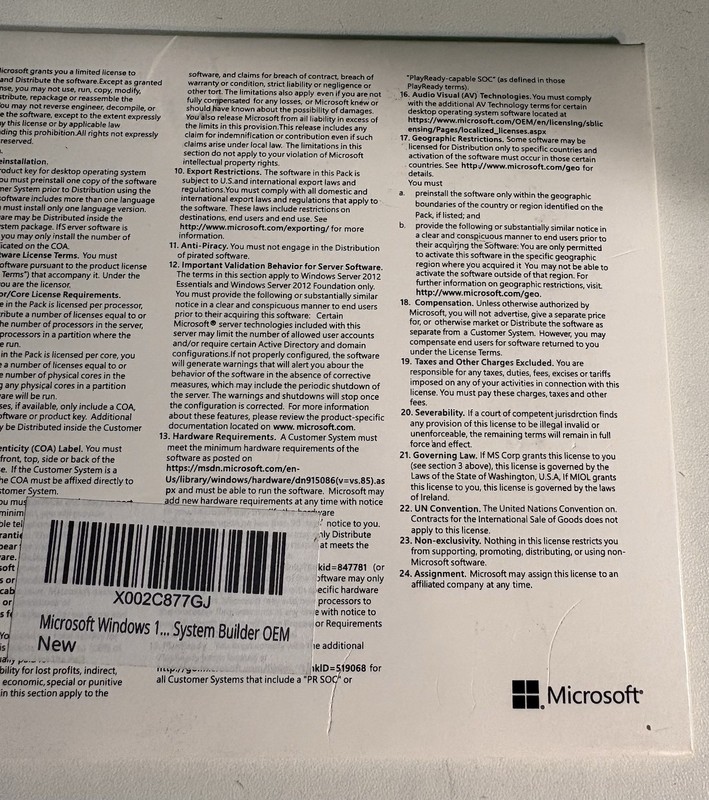 Microsoft Windows 10 Pro 64-Bit English 1pk DSP OEI DVD FQC-08929 X18-45392 gallery
