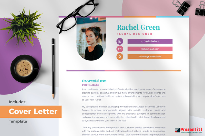 Zoe Resume + Cover Letter Template gallery