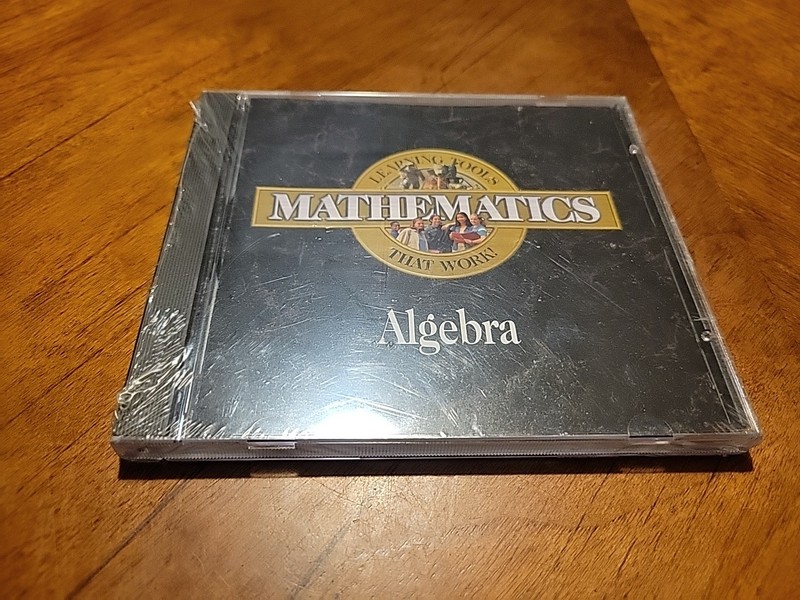 Pro One – New Sealed Mathematics Algebra CD-ROM – Leaping Tools That Work!