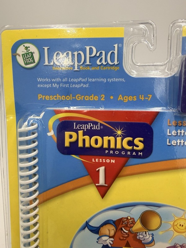 Leap pad Phonics Book 1: Alphabet Adventures lesson #1 letters and lettersounds gallery