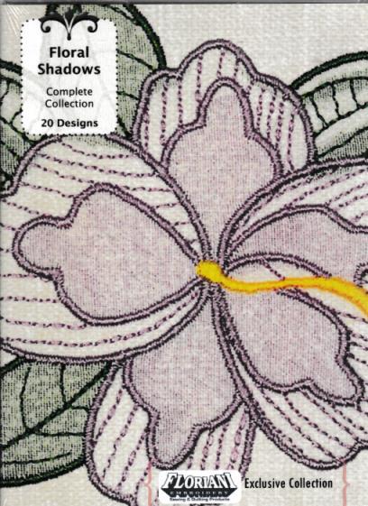 Floriani Embroidery Floral Shadows: Complete Collection CD sewing designs SEALED