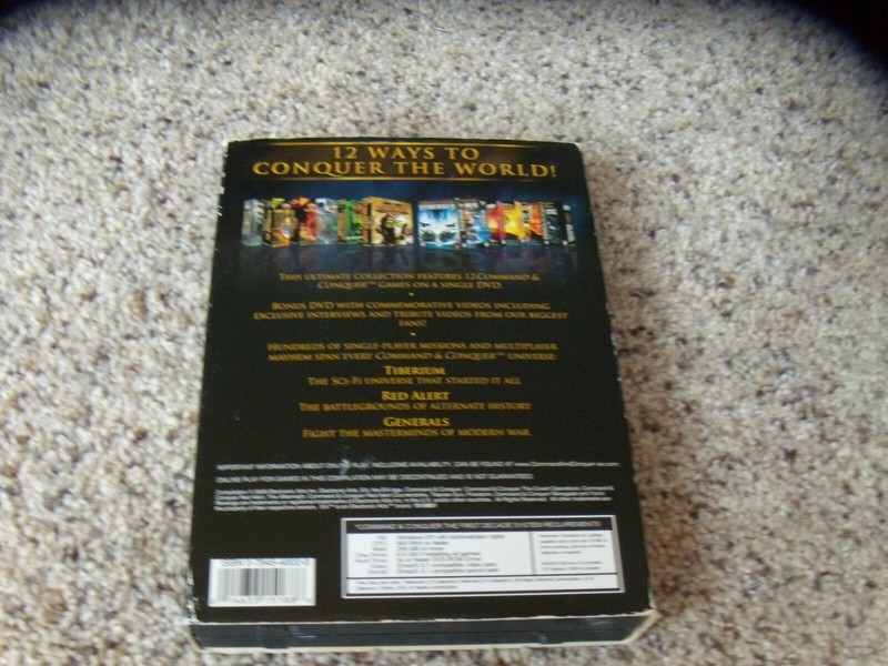Command & Conquer The First Decade PC Box, manual and poster - No Game gallery