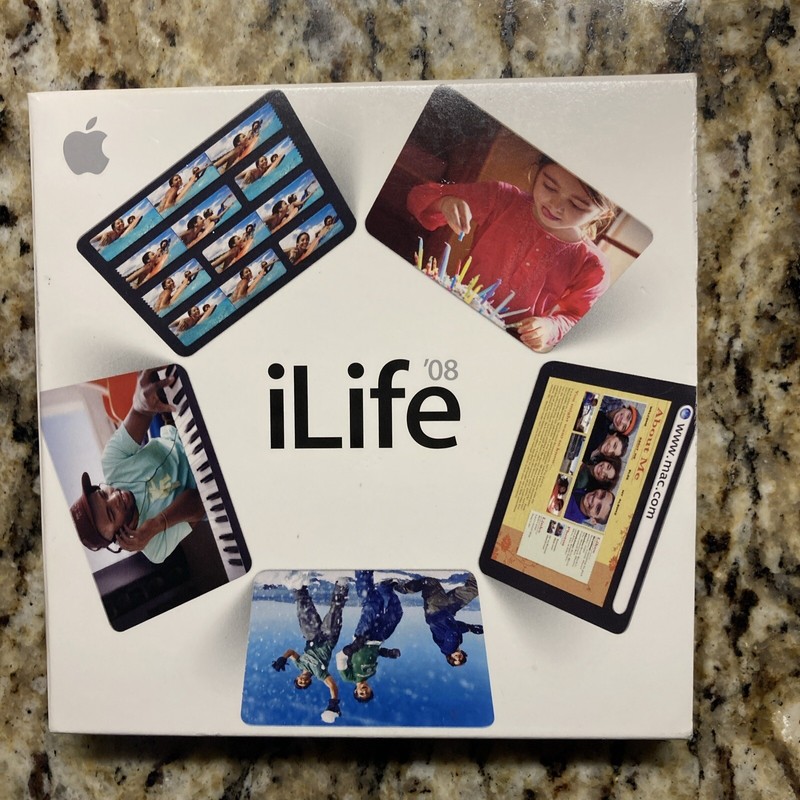 Apple iLife™ 2008 (Retail) (1 User/s) – Full Version for Mac MB015Z/A