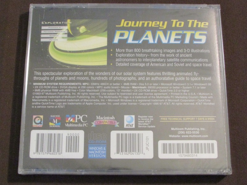 Journey To The Planets A Complete Guide To Extraterrestrial Exploration CD-ROM gallery